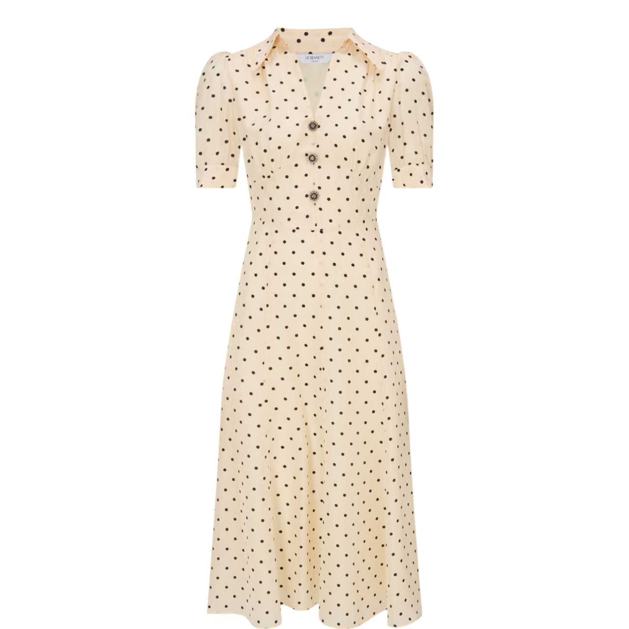 Sophie Polka Dot Shirt Dress