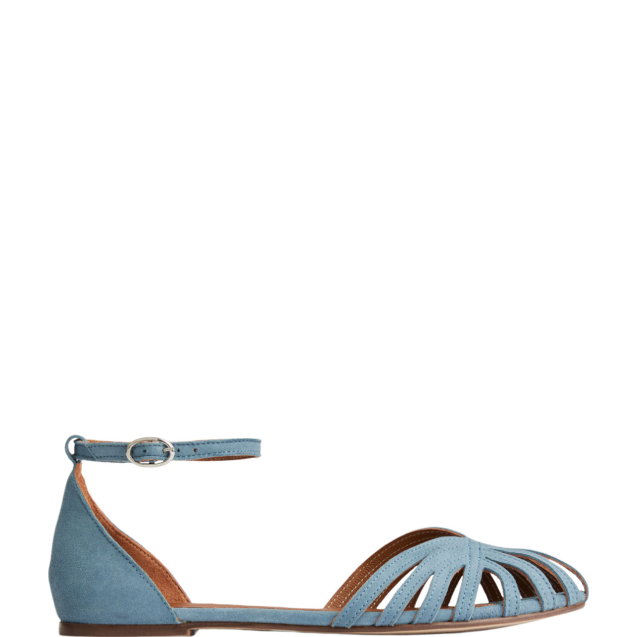 Aubrey Plaited Front Flat Sandals