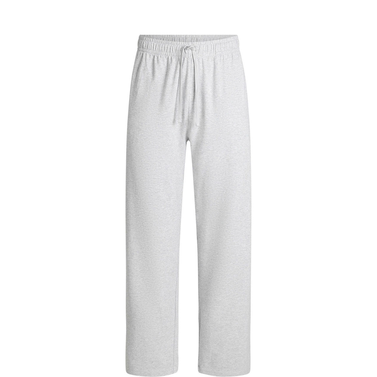 Relaxed Straight Leg Track Pants Heather Grey