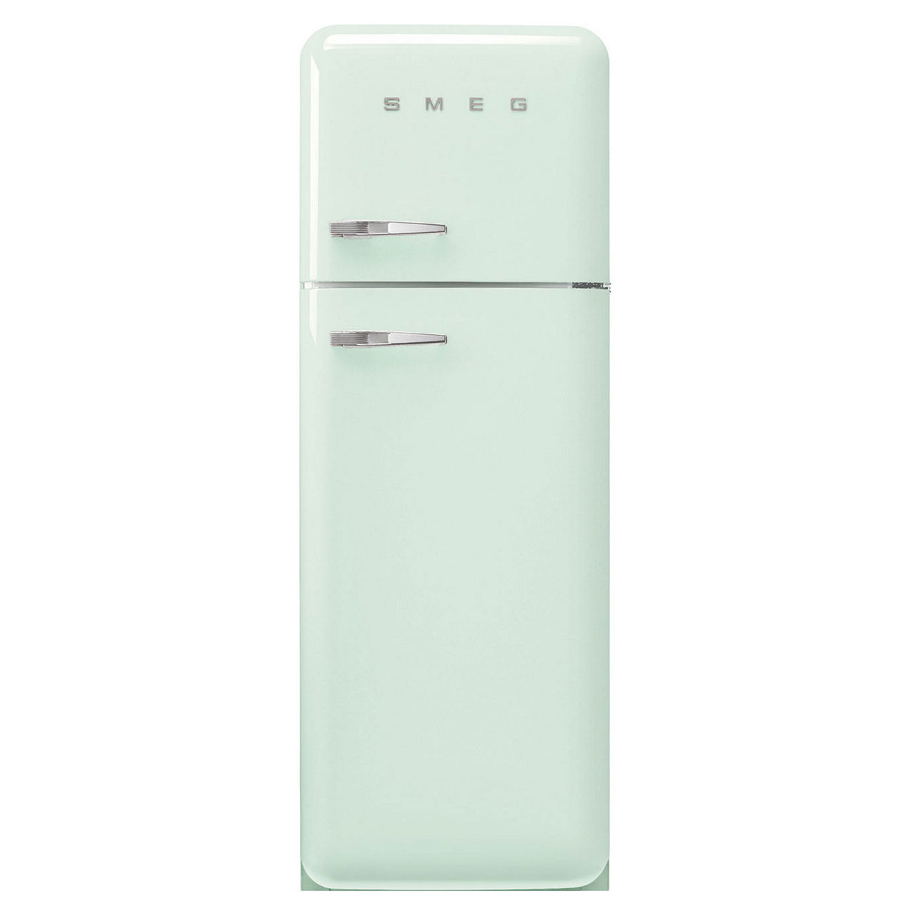 60cm 50s Style Right Hand Hinge Fridge Freezer Pastel Green 60cm 50s Style Right Hand Hinge Fridge Freezer Pastel Green