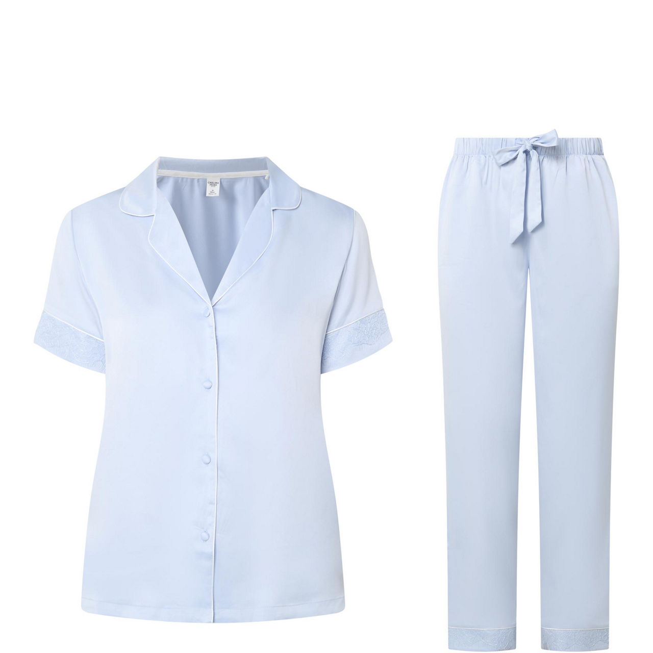 Lace Trim Pyjama Set