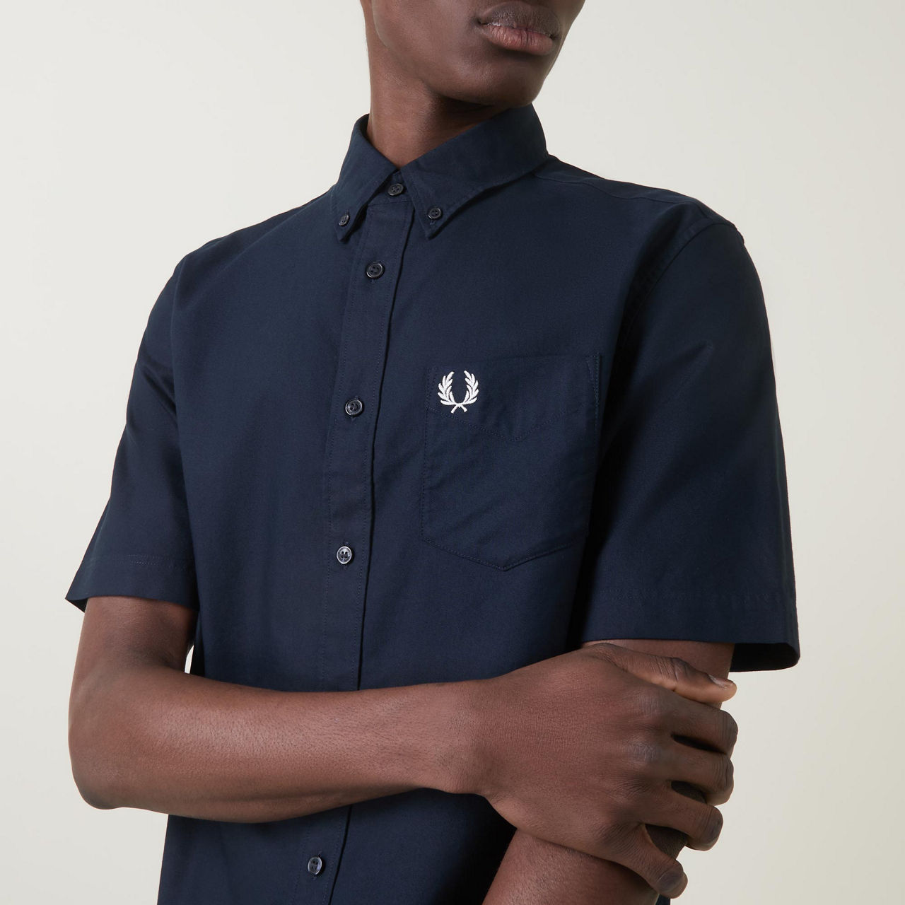 Laurel Wreath Logo Oxford Shirt Laurel Wreath Logo Oxford Shirt