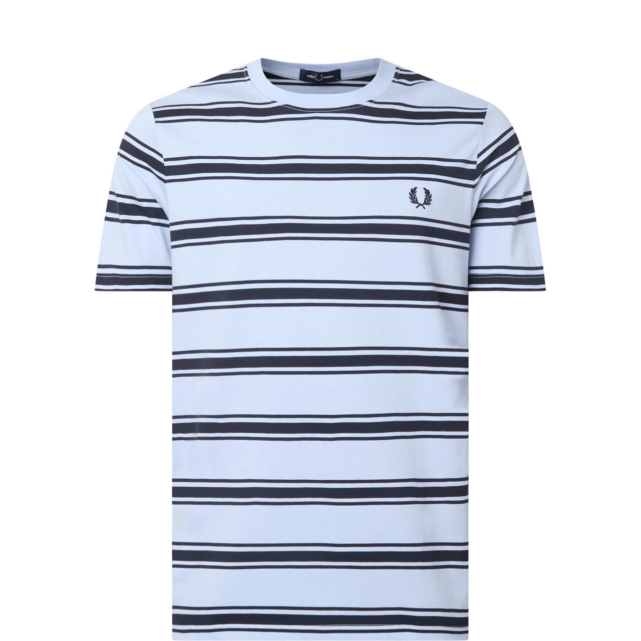 Fine Stripe Logo T-Shirt