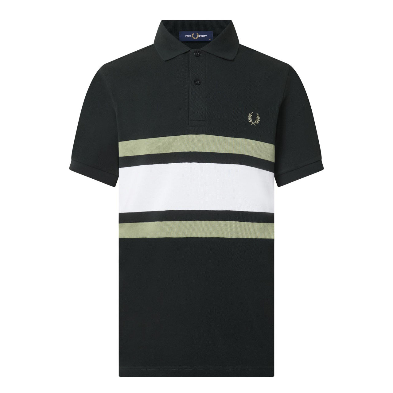 Panelled Logo Polo Shirt Panelled Logo Polo Shirt