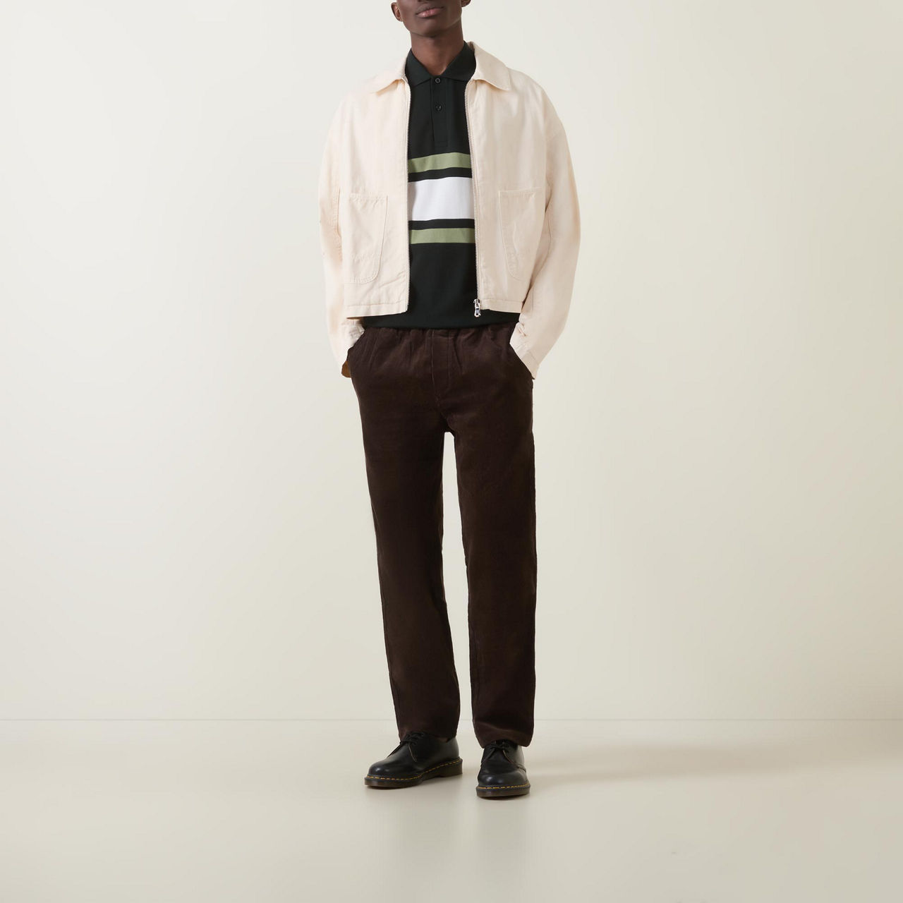 Panelled Logo Polo Shirt Panelled Logo Polo Shirt