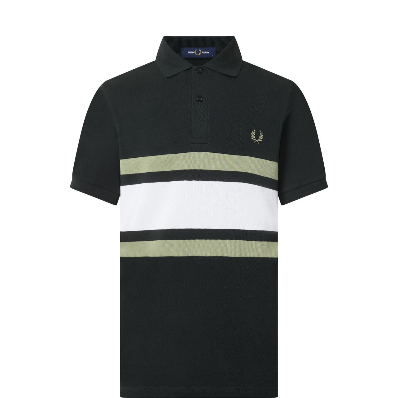 Panelled Logo Polo Shirt