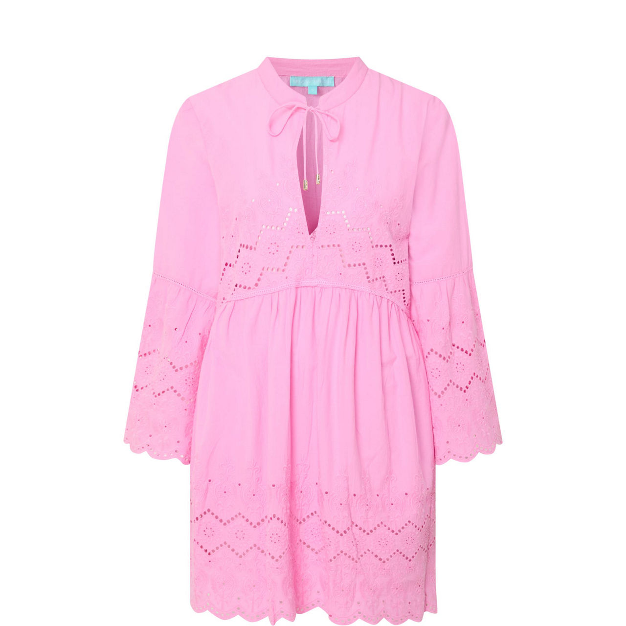 Sebenna Broderie Anglaise Mini Dress