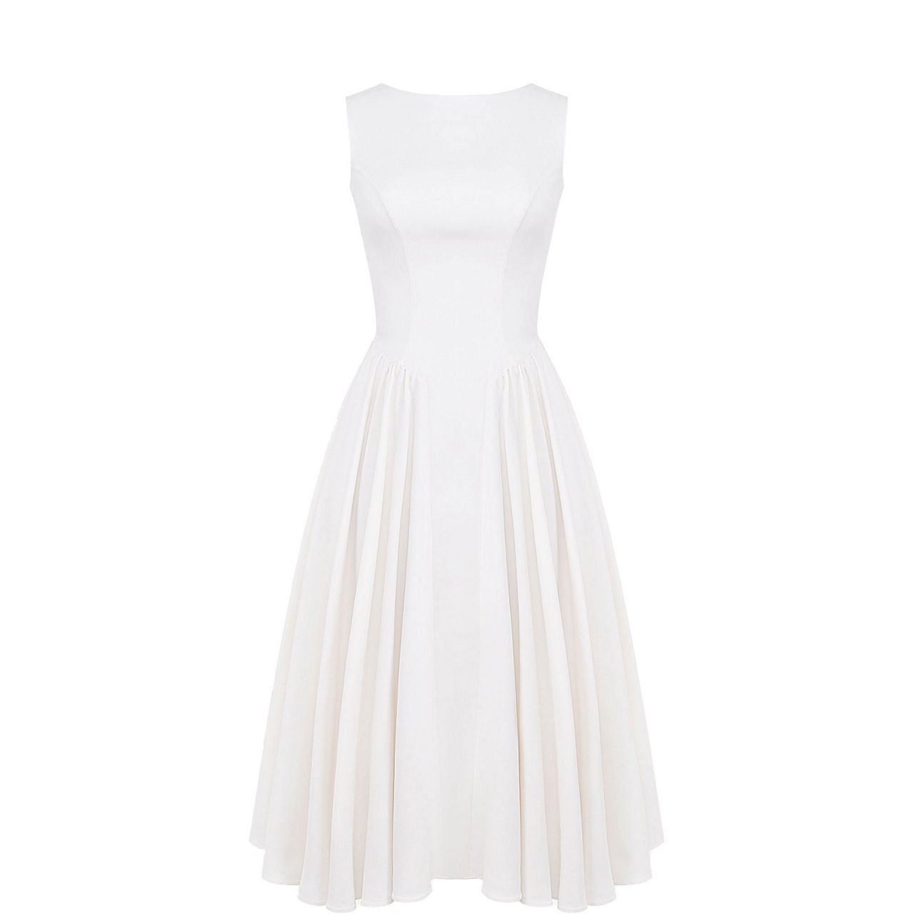 Cindy Open Back Flared Sundress