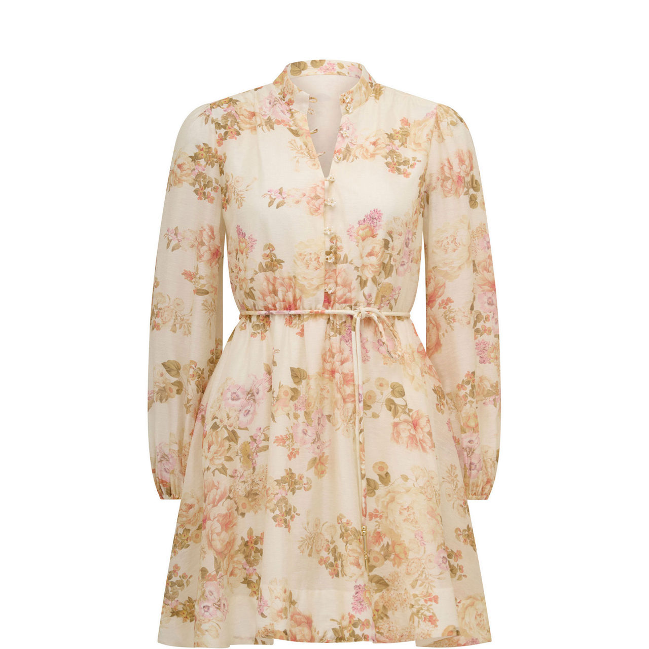 Rhys Petite Fluted Mini Dress