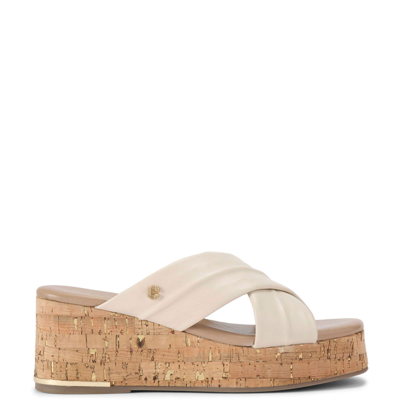 Fresco Cross Wedge Mules