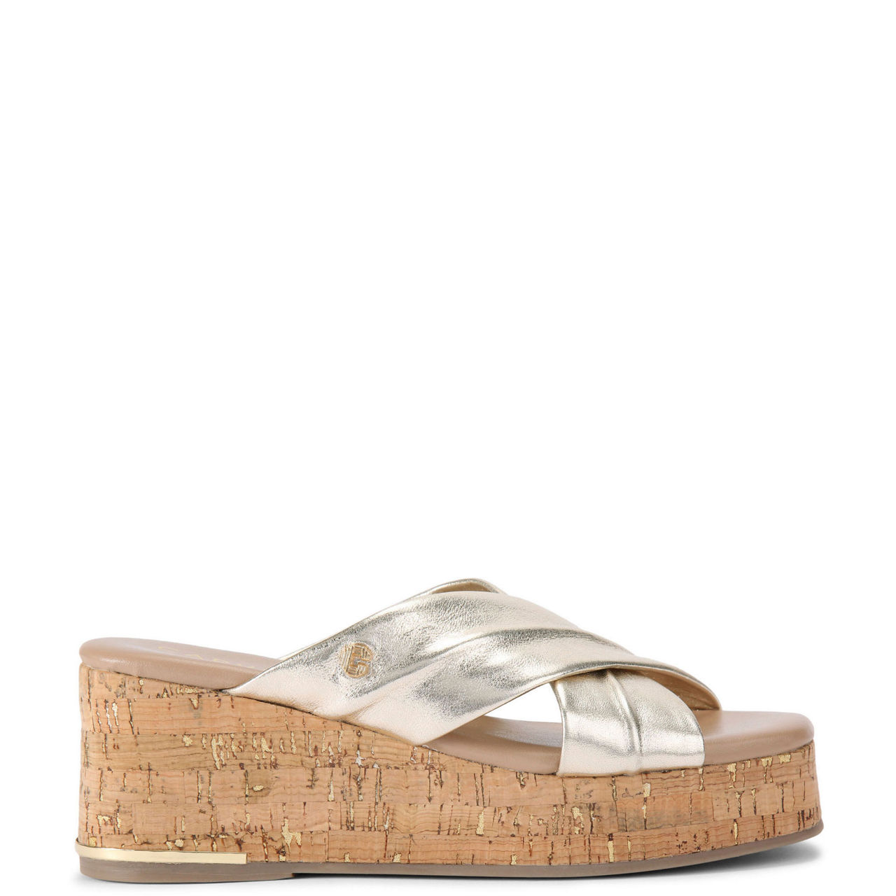 Fresco Cross Wedge Mules