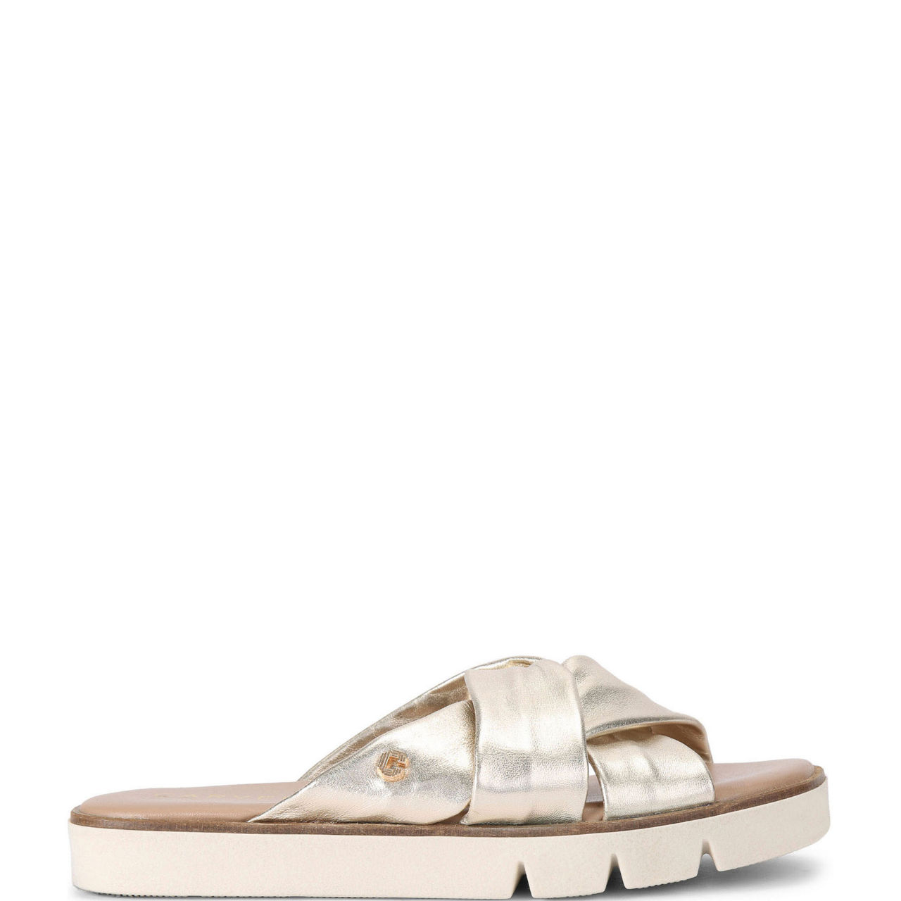 Vita Cross Strap Flat Sandals