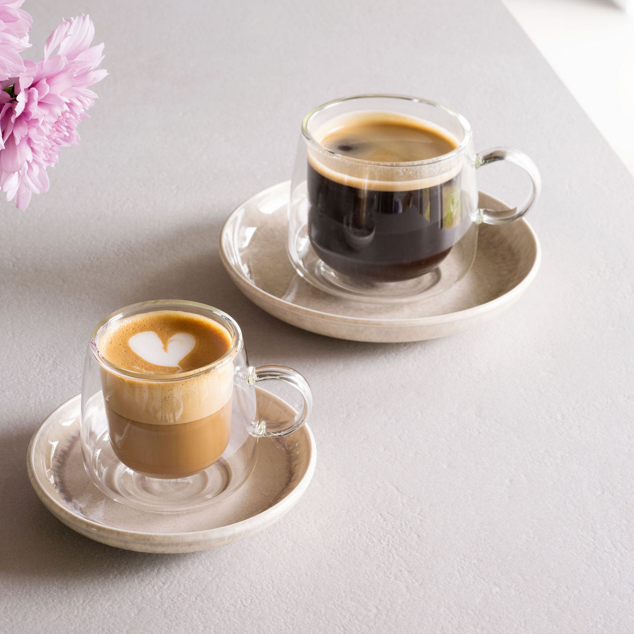 Artesano Hot & Cold Beverages Espresso Glass, Set of Two Artesano Hot & Cold Beverages Espresso Glass, Set of Two