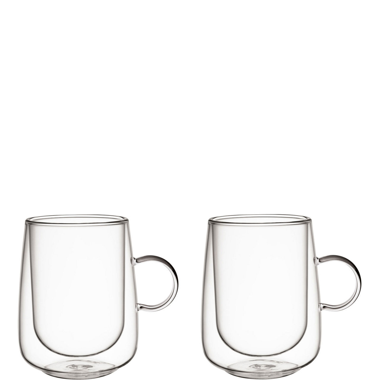 Artesano Hot & Cold Beverages Latte Glass, Set of Two