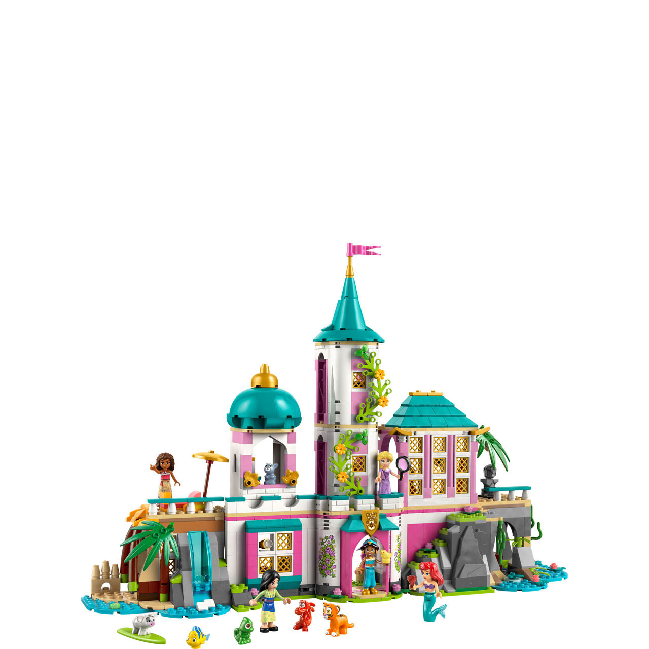Disney Princess Castle & Royal Pets Toy Building Playset