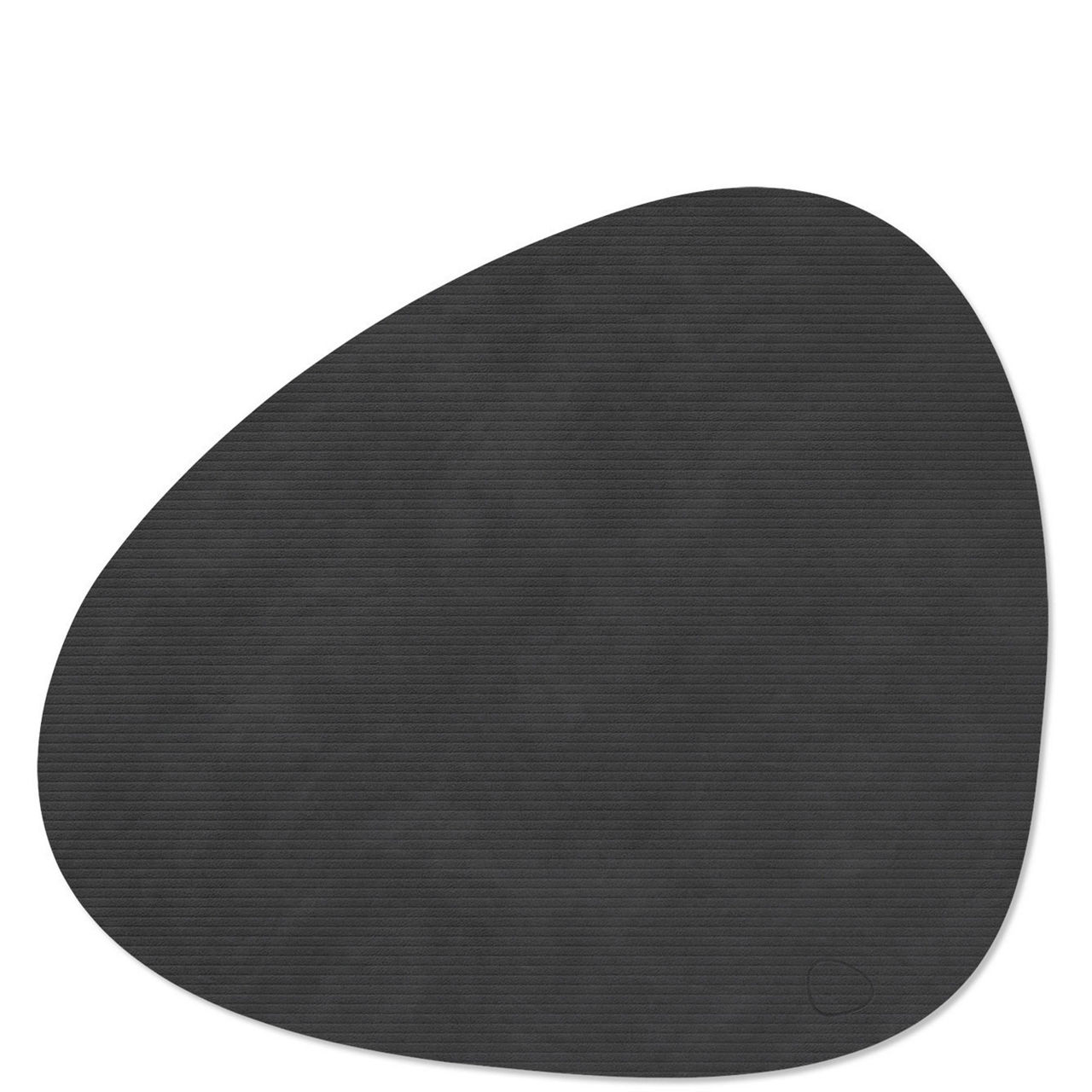 Curve L Corduroy Placemat Black