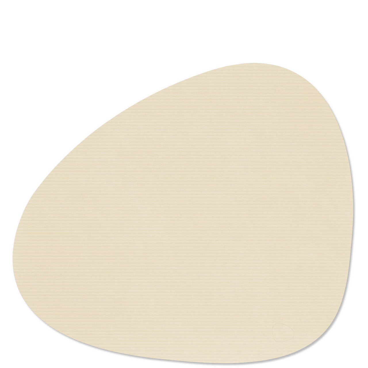 Curve L Corduroy Placemat Vanilla