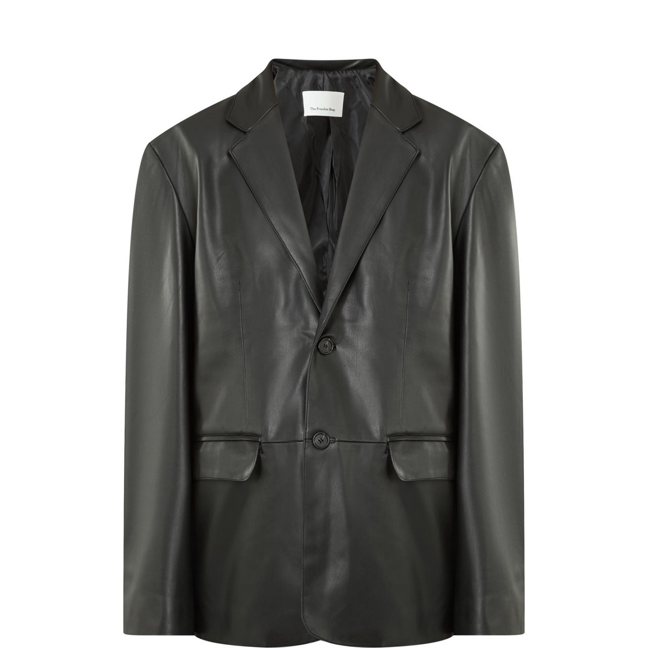 Olympia Faux Leather Oversized Jacket