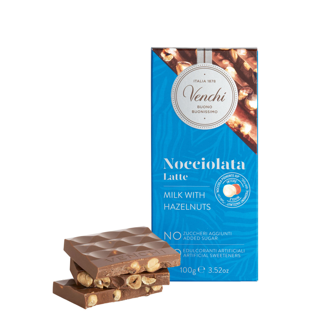 No Added Sugar Milk Hazelnut Bar 100g