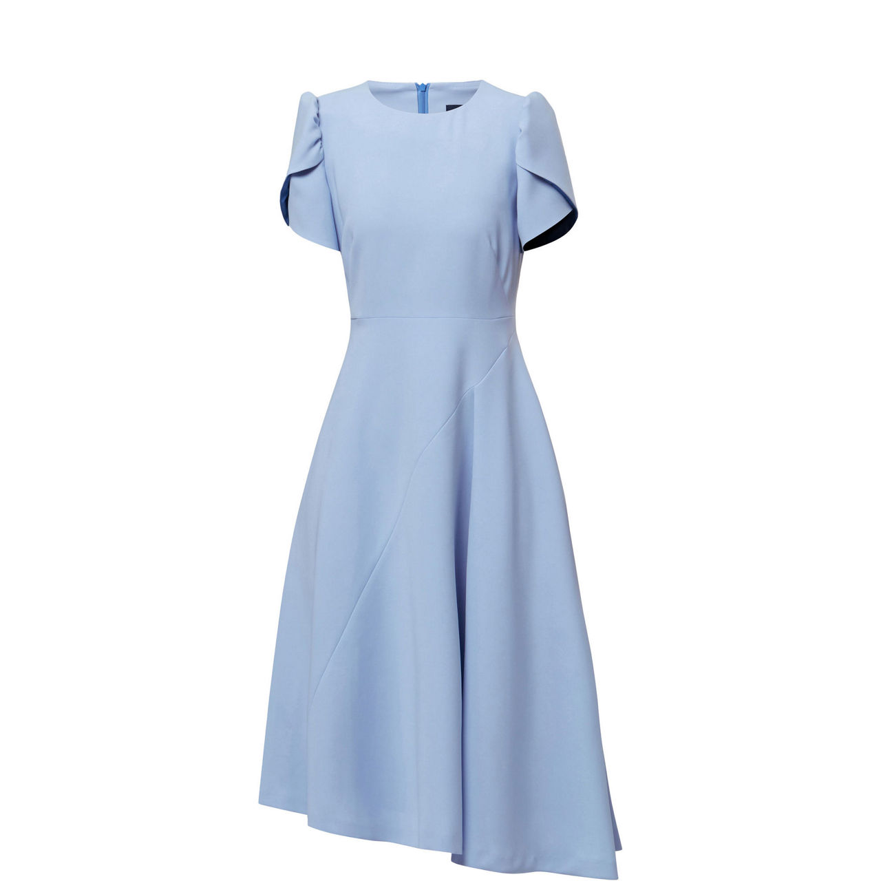 Vera Puff Sleeve Flared Dress