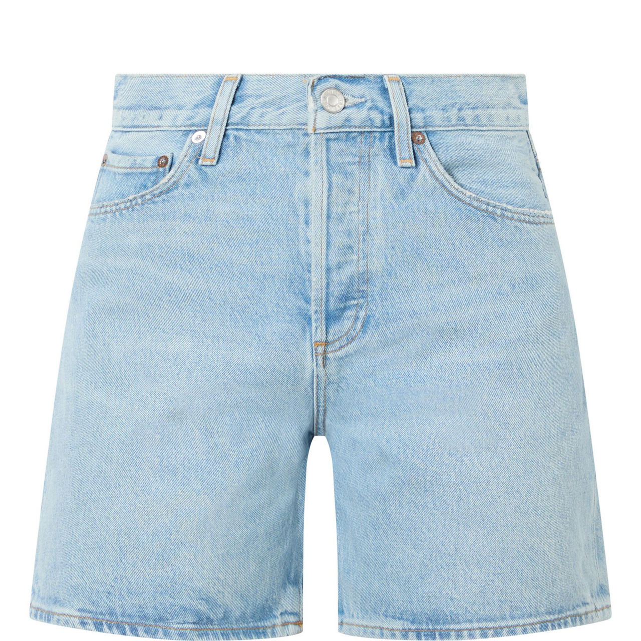 Dame High-Rise Denim Shorts