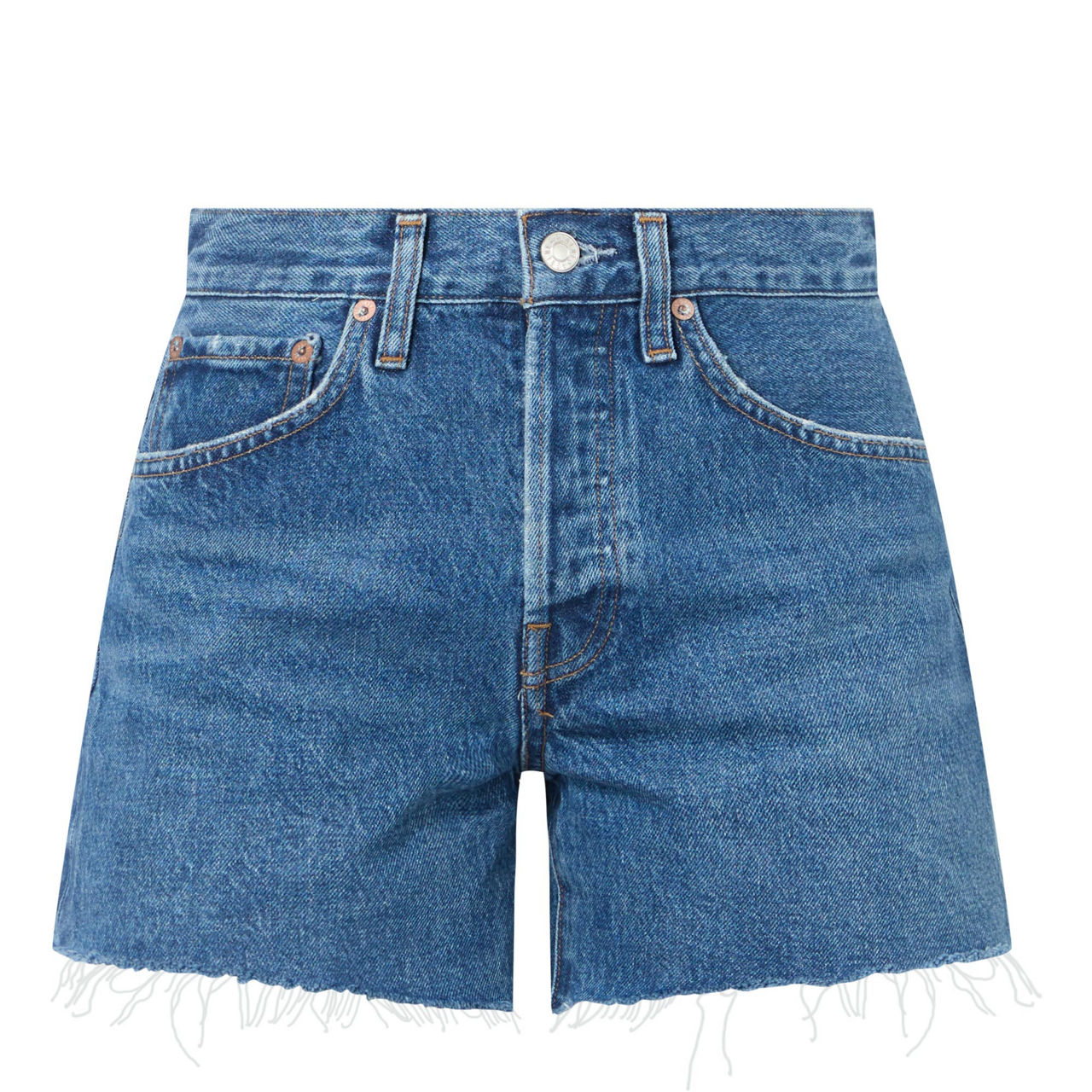 Parker Frayed Denim Shorts