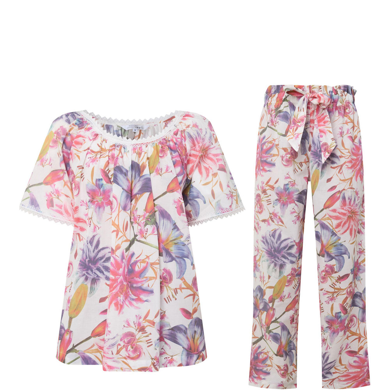 Lily Floral Pyjama Set