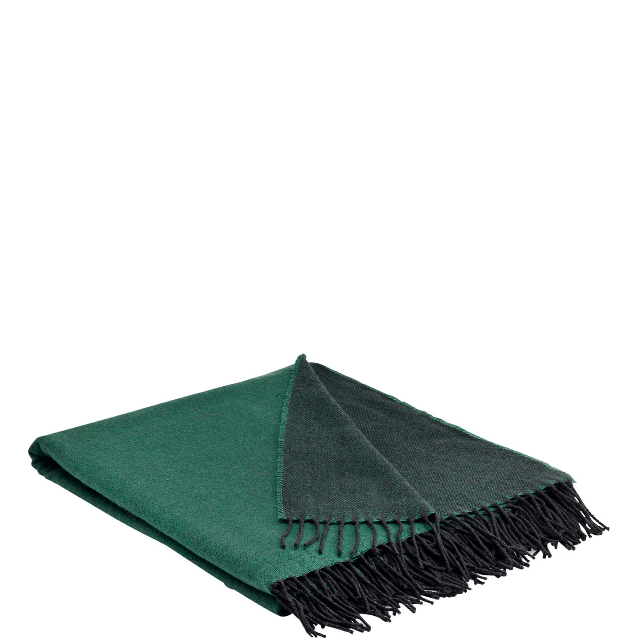 Lambswool Emerald Reversible Throw