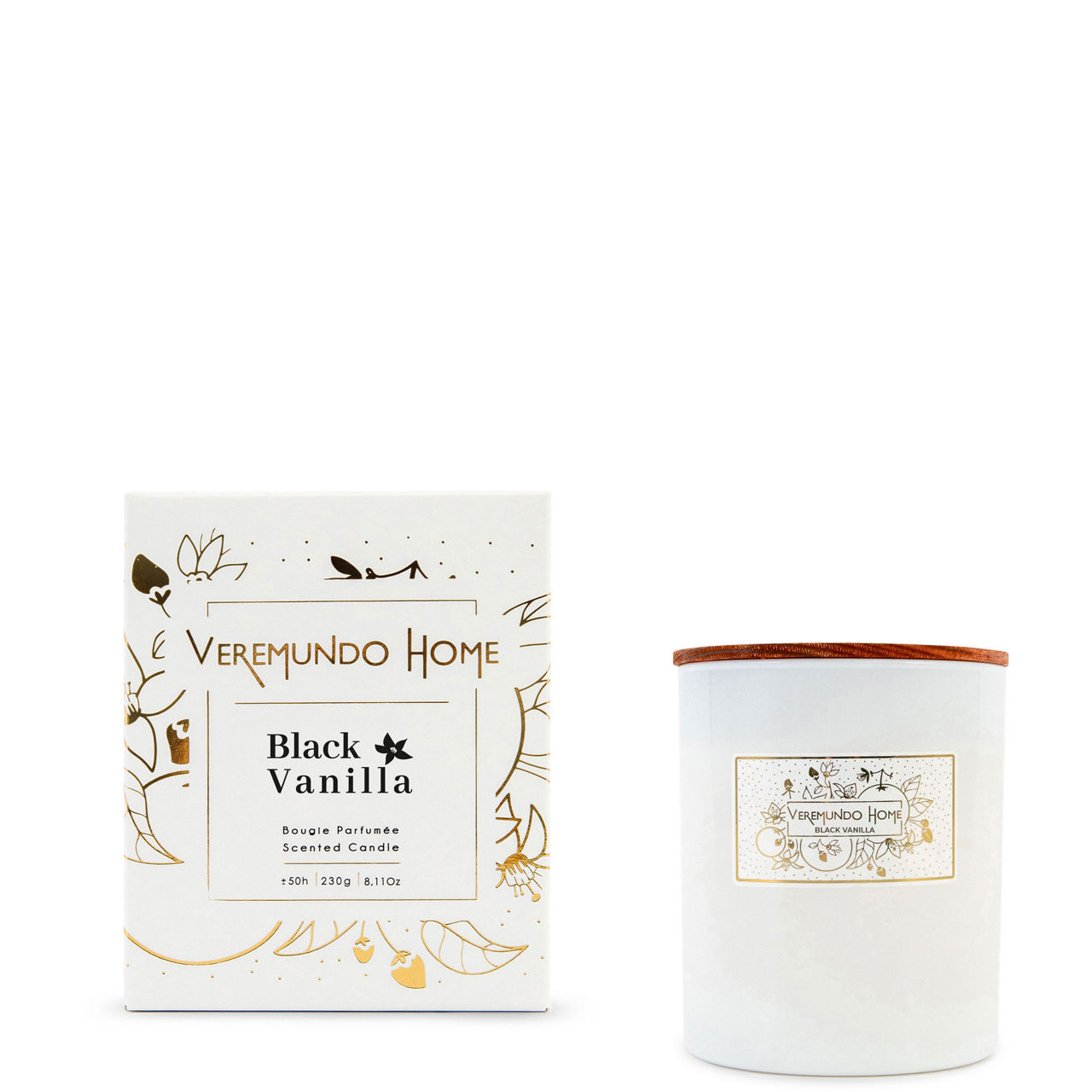 Black Vanilla Candle 200g