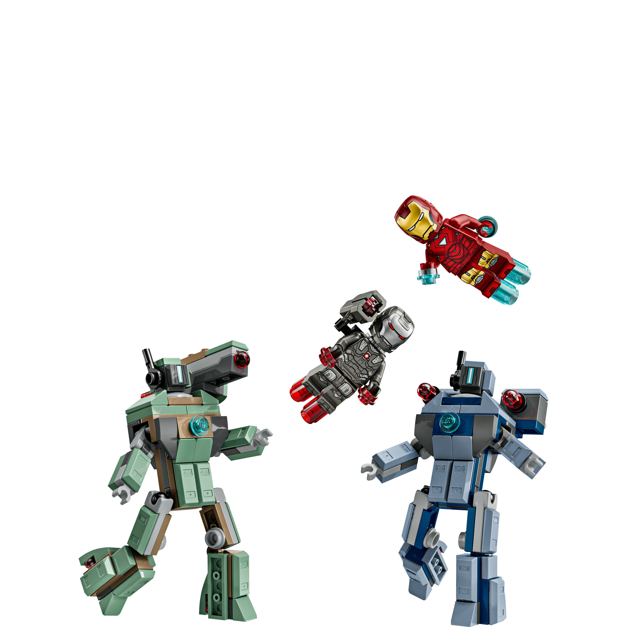 Marvel Iron Man & War Machine Vs. Hammer Drones