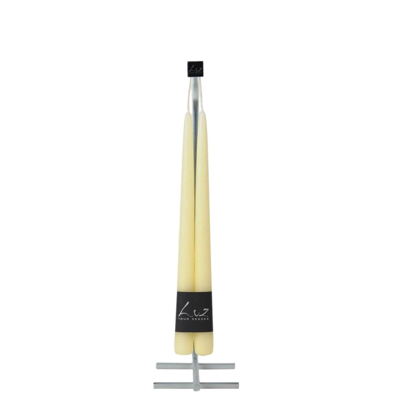 Luz Your Senses Smooth Tapered Candle Two-Piece Set