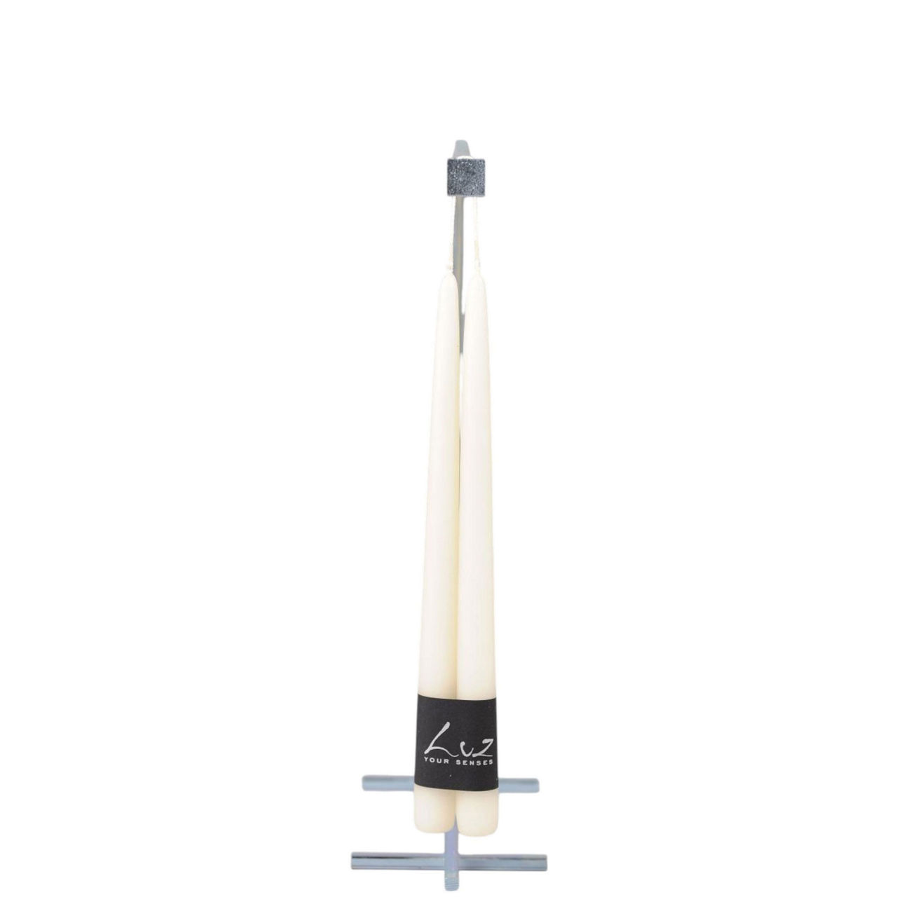 Luz Your Senses Smooth Tapered Candle Two-Piece Set