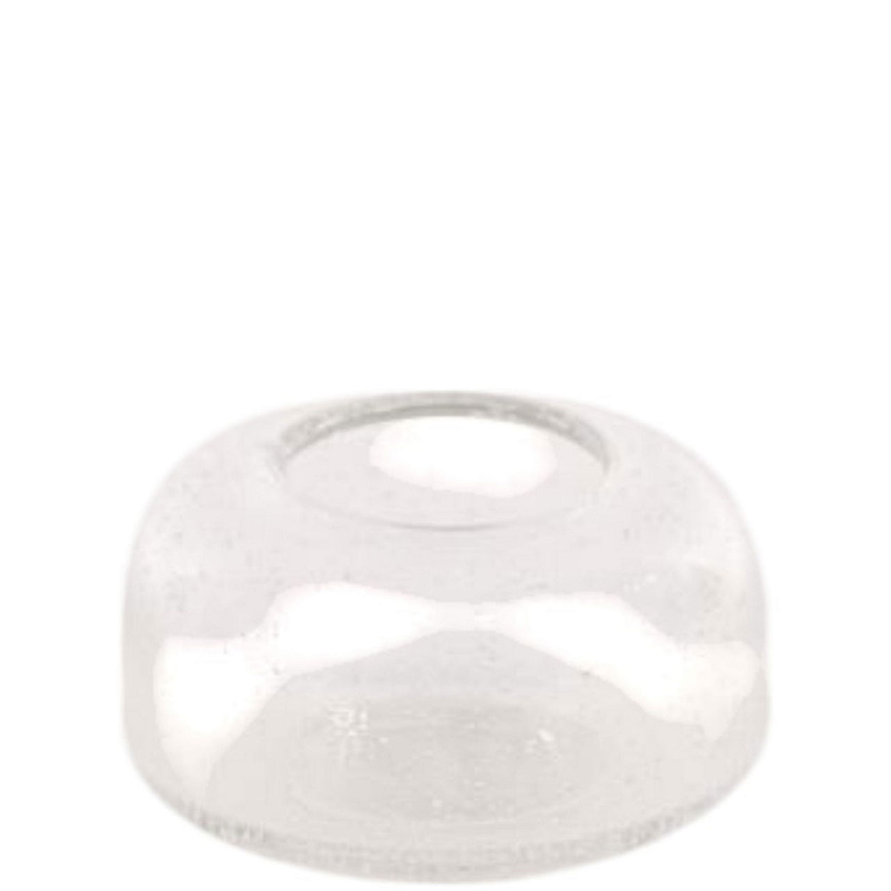 Blown Bubble Glass T-Light Holder