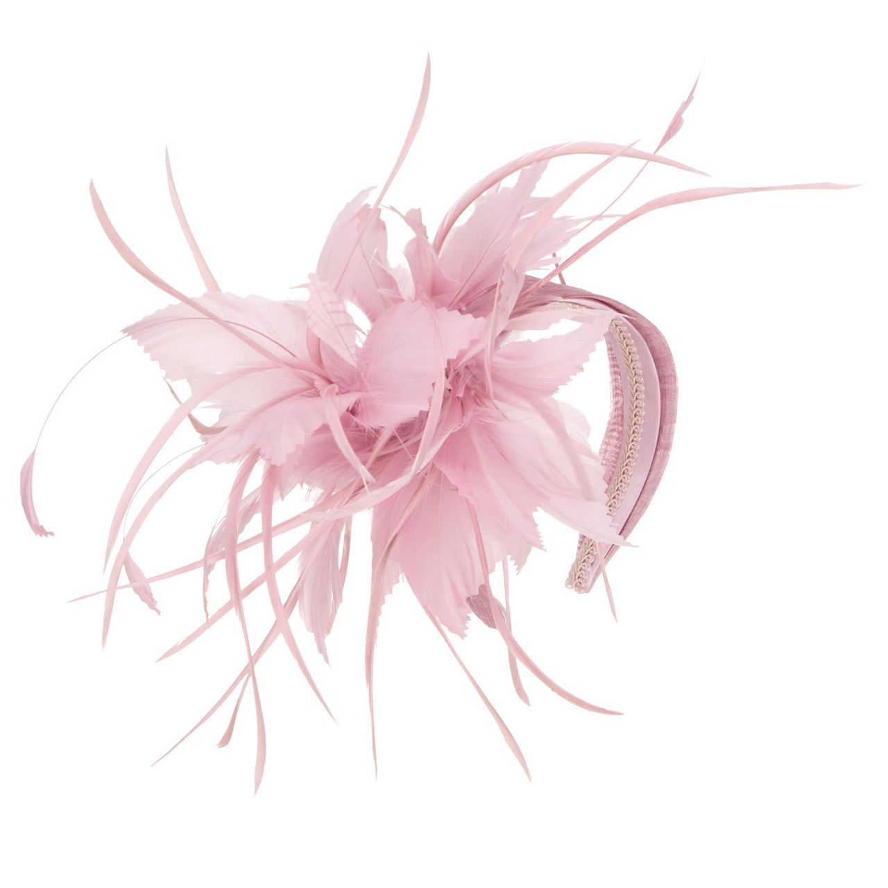 Feather Embellished Fascinator