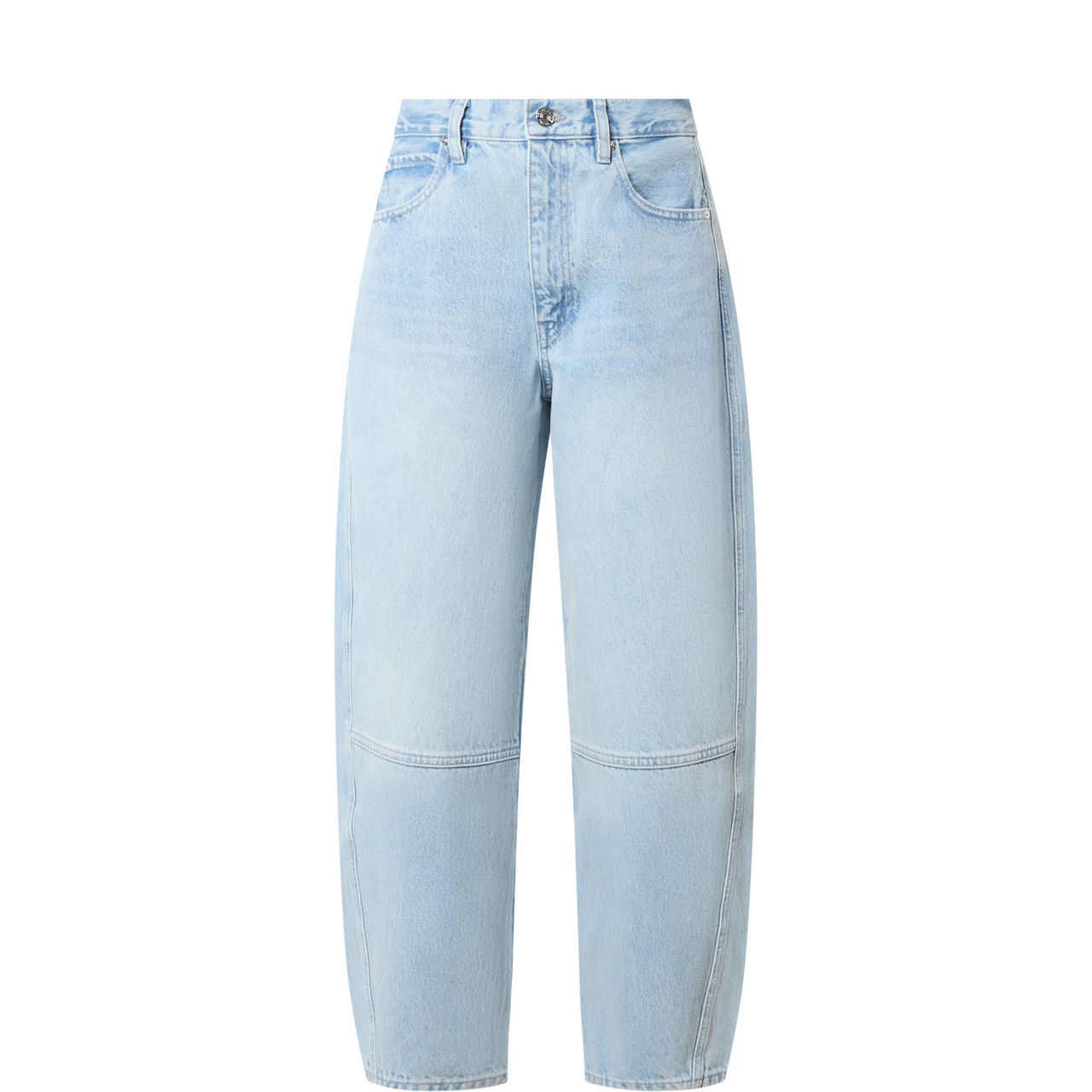 The Twisted Barrel Leg Jeans
