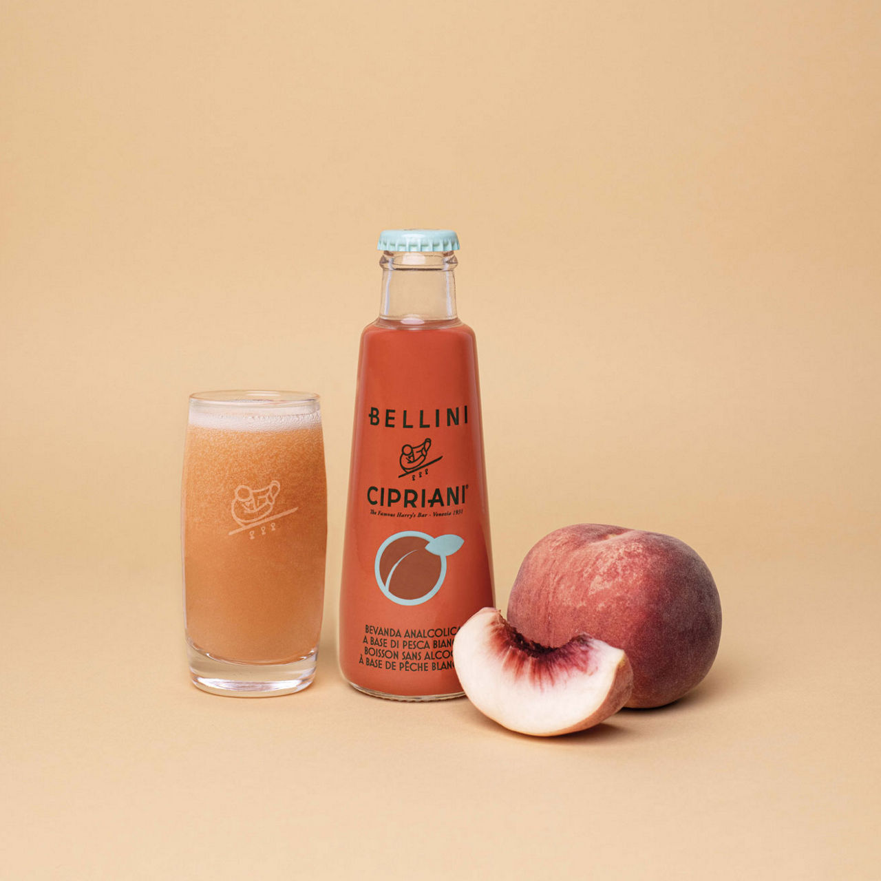 Four-Pack Virgin Bellini (180ml x 4)