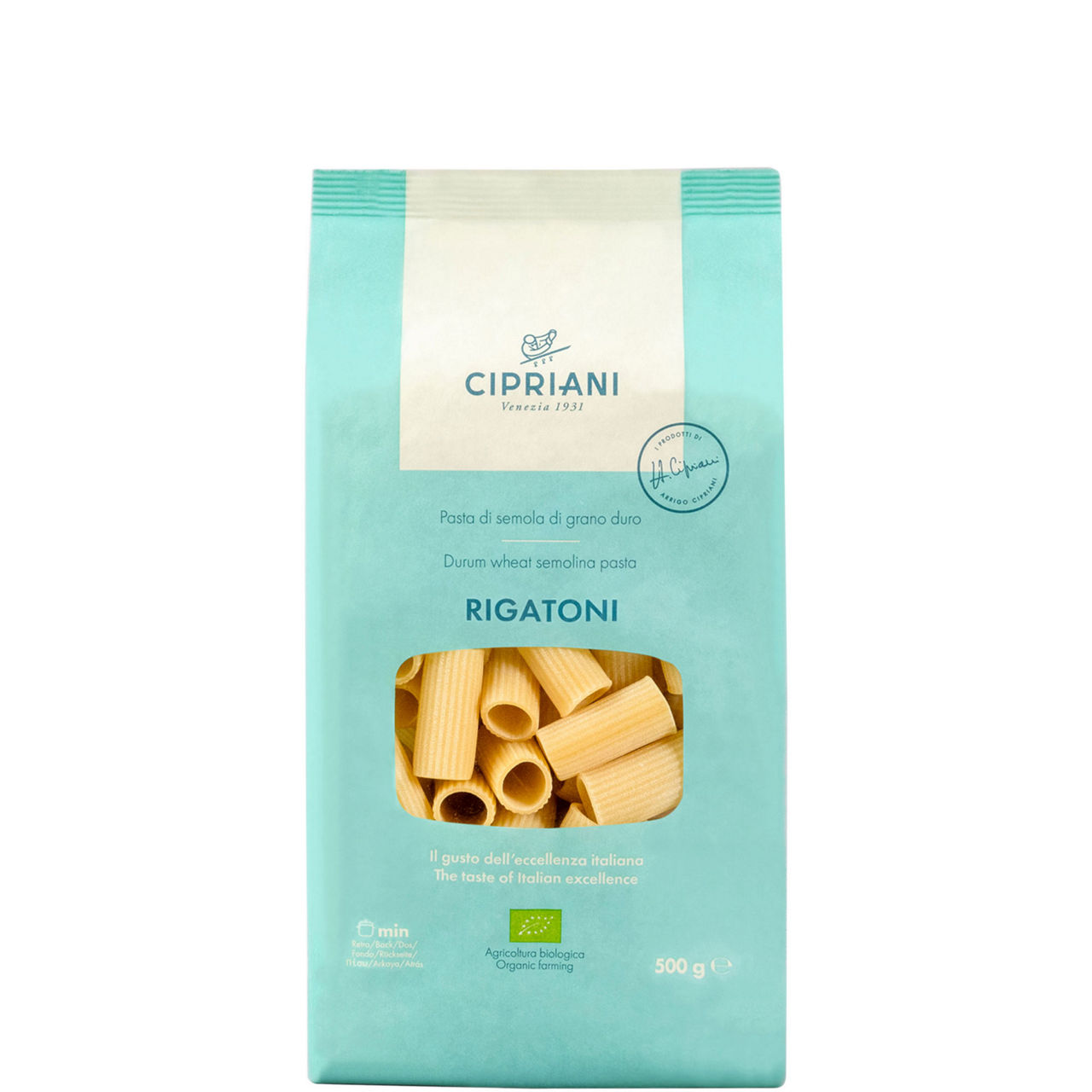 Organic Rigatoni 500g