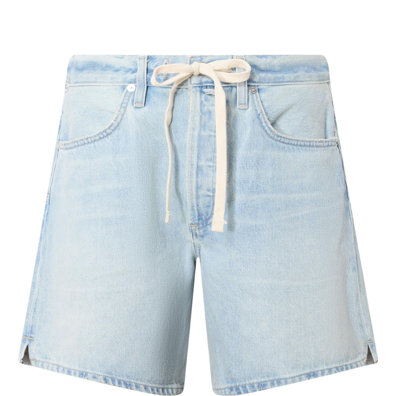 Bryinn Drawstring Denim Shorts