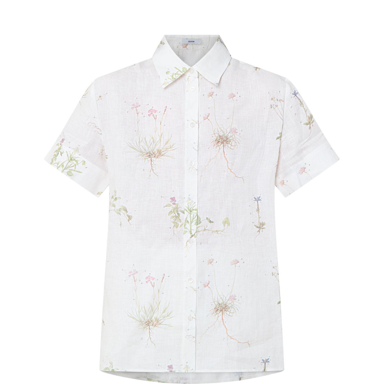Placement Plant Print Shirt
