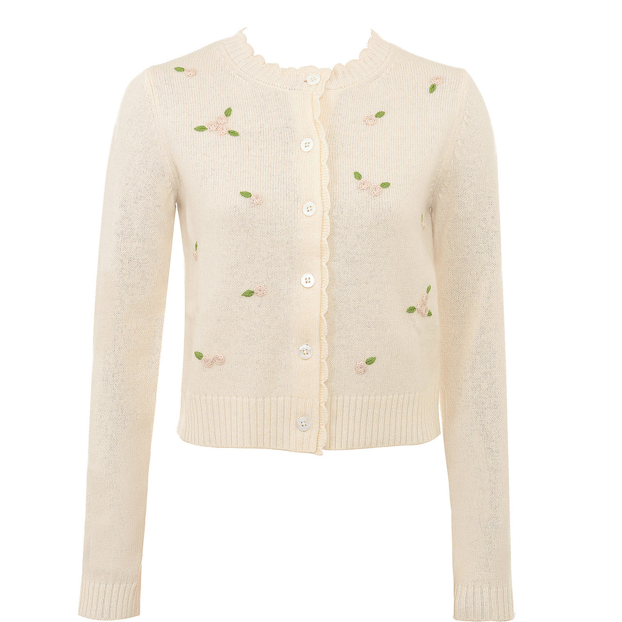 Anjou Floral Rose Cardigan