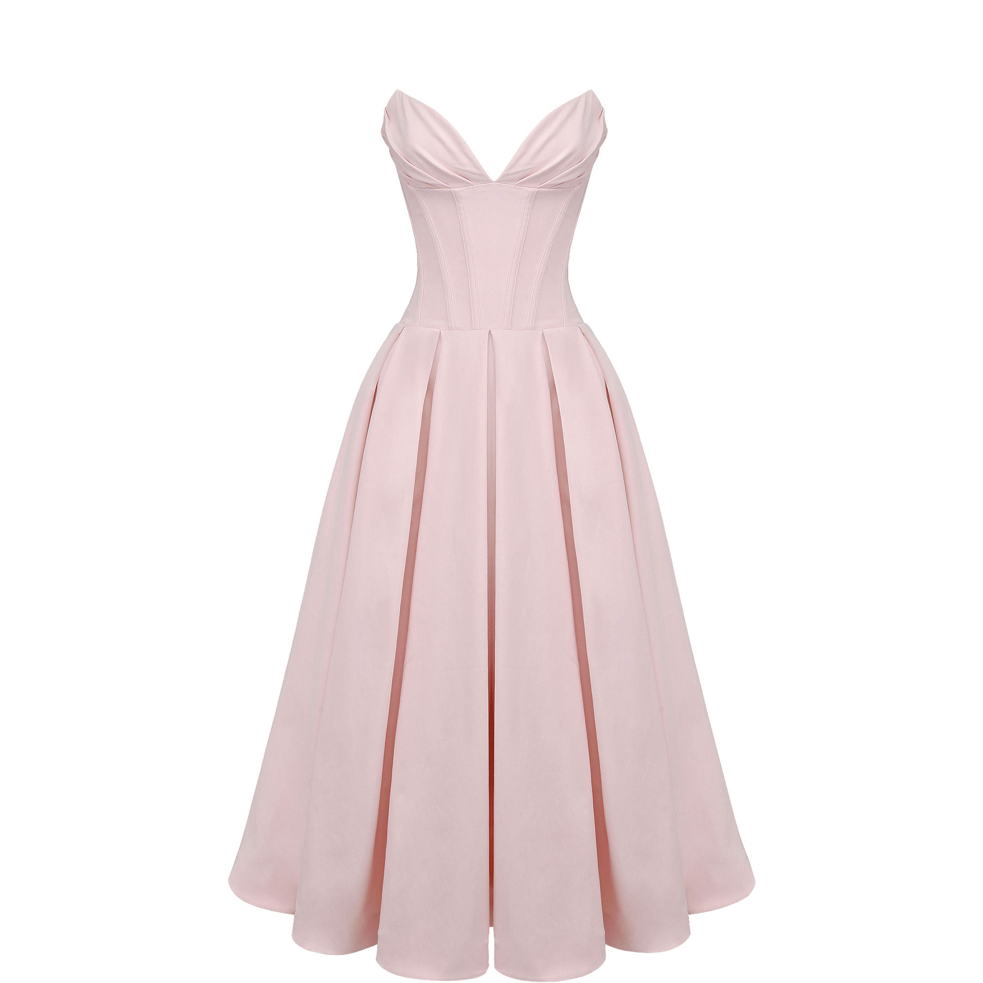 Lady Strapless Corset Dress