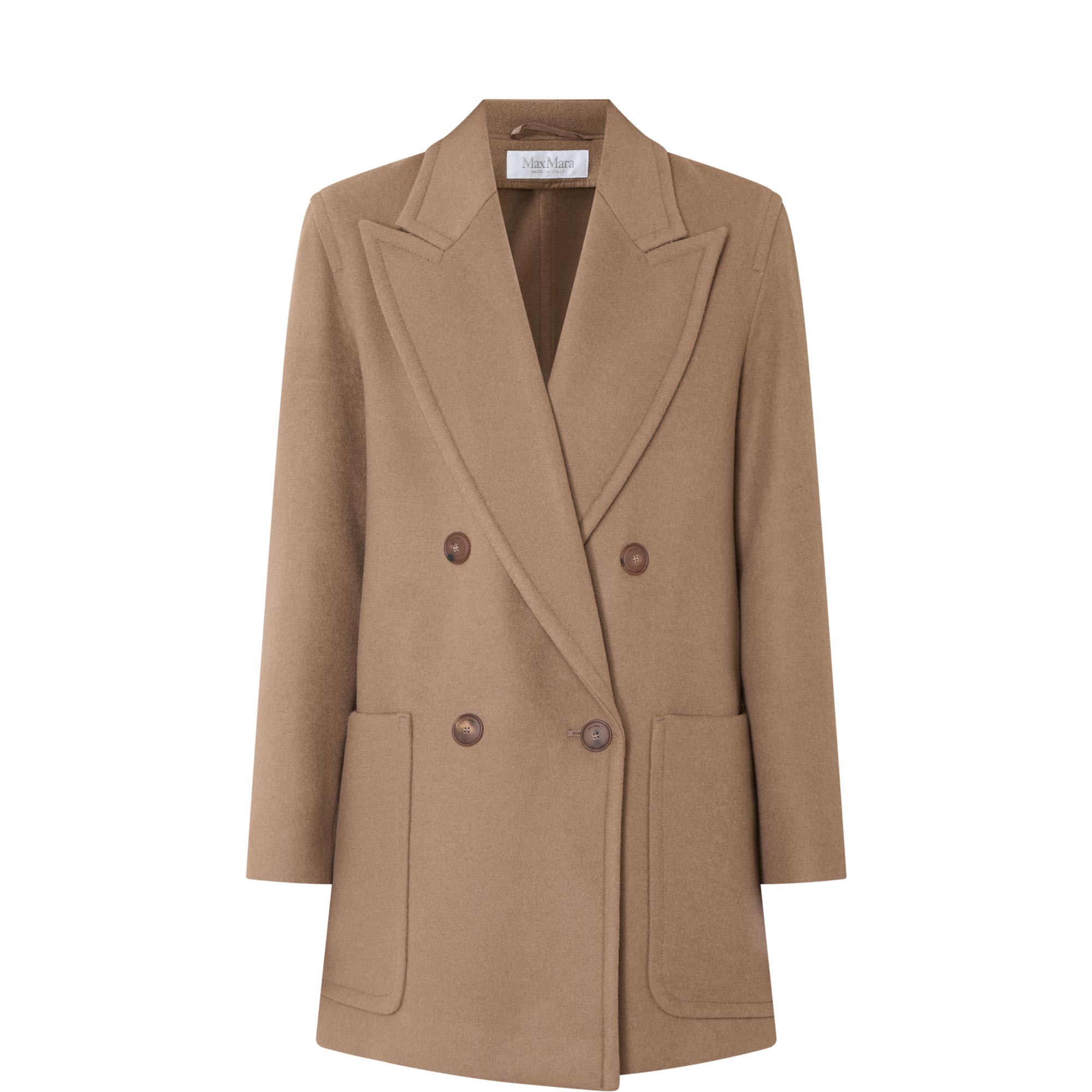 Deletta Double-Breasted Coat