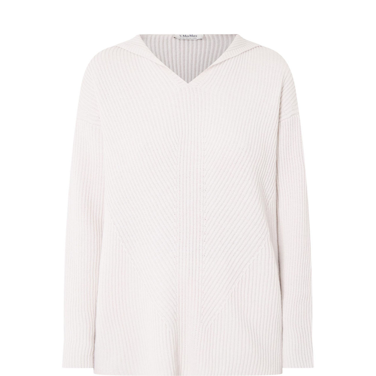 Falcone Rib Knit Hoodie