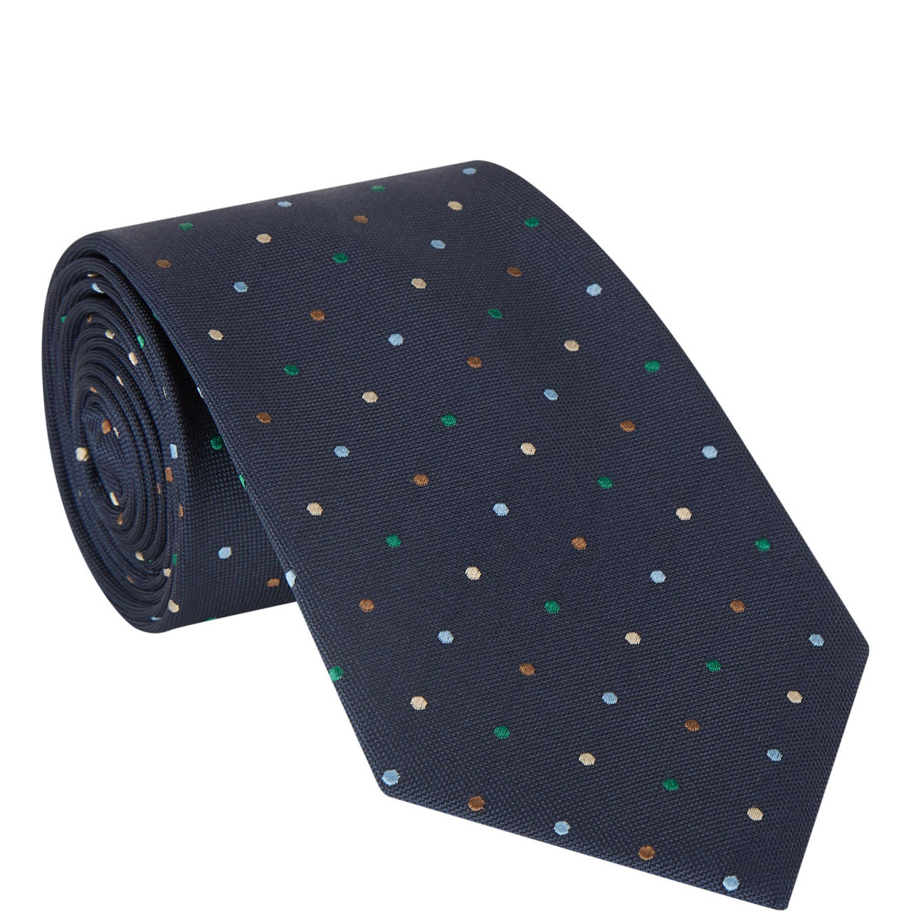 Polka Dot Silk Tie