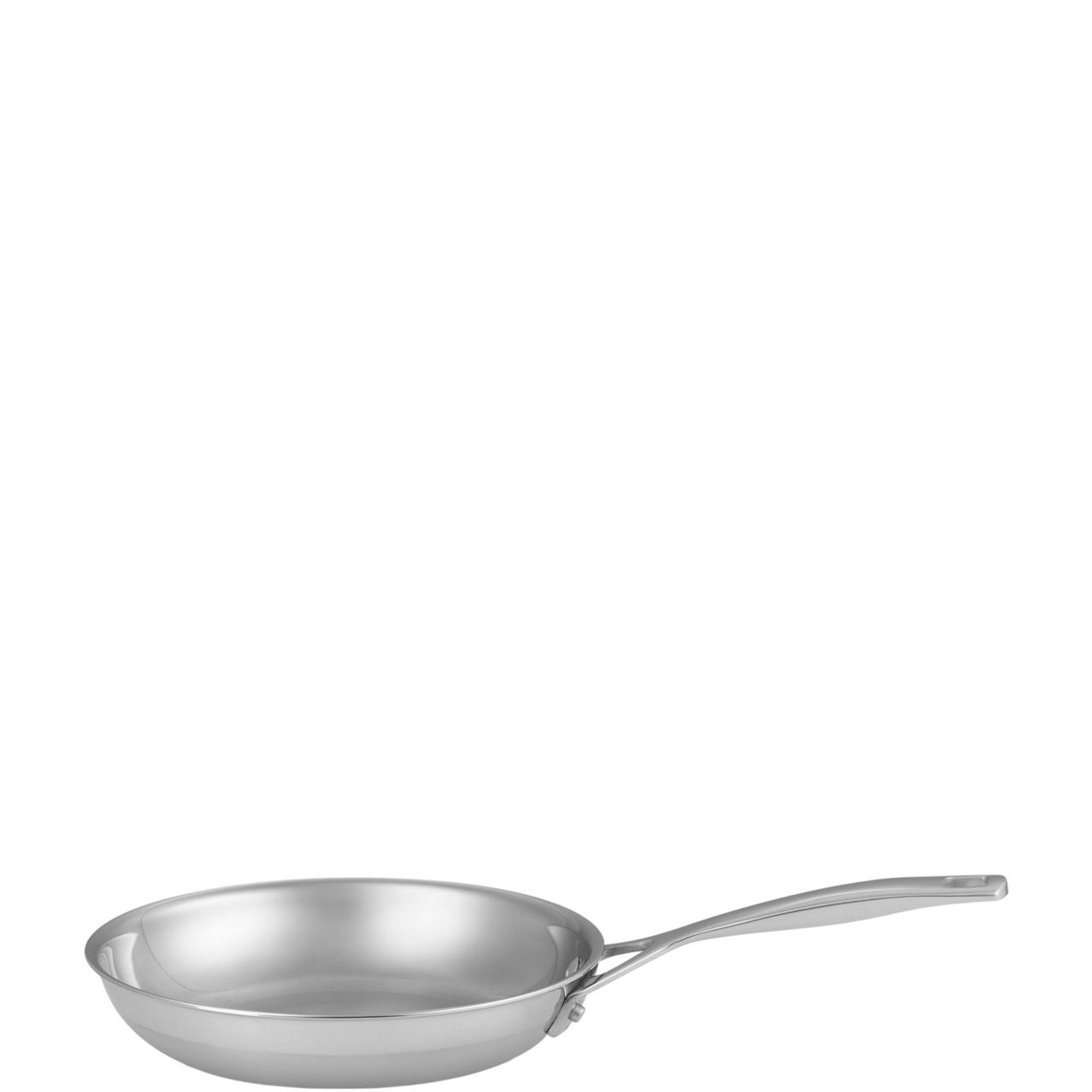 Classic 3-Ply Stainless Steel Uncoated Frying Pan 20cm