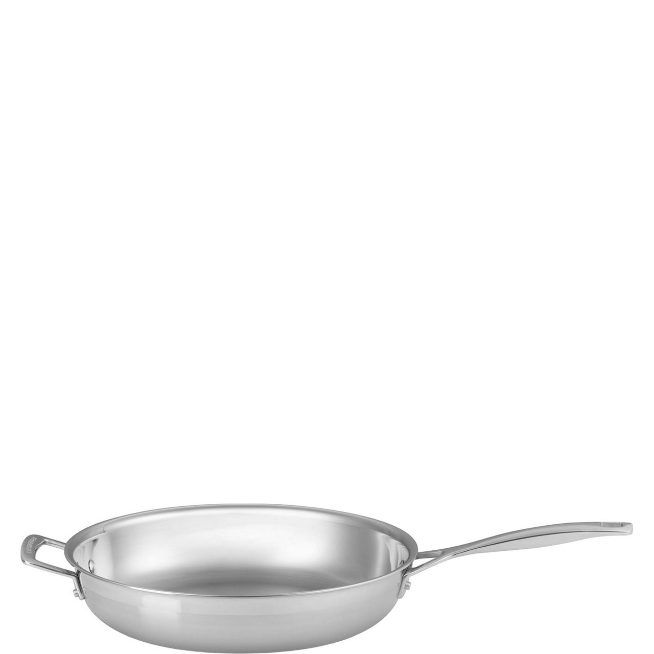 Classic 3-Ply Stainless Steel Uncoated Frying Pan 30cm