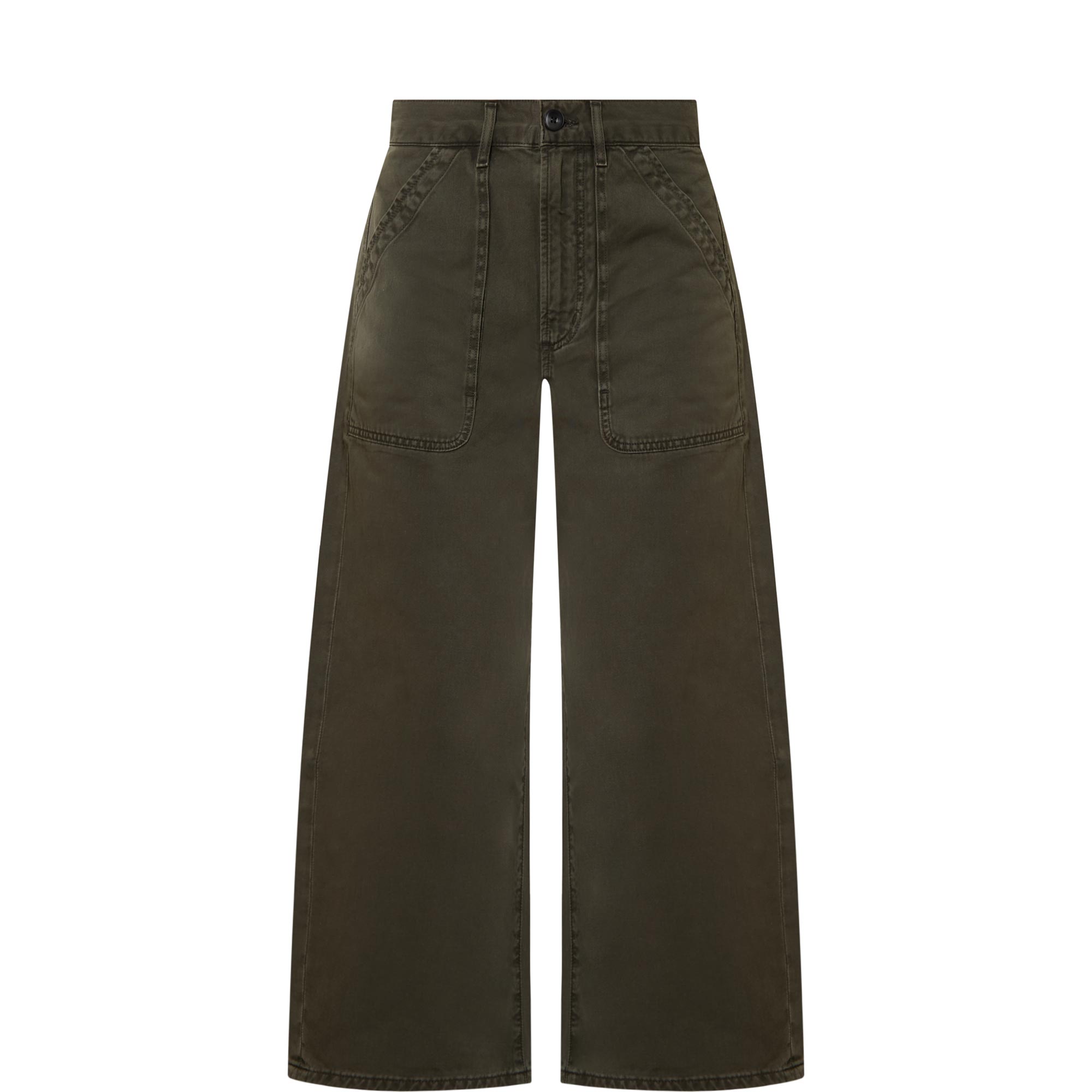 Ayla Cropped Cargo Jeans