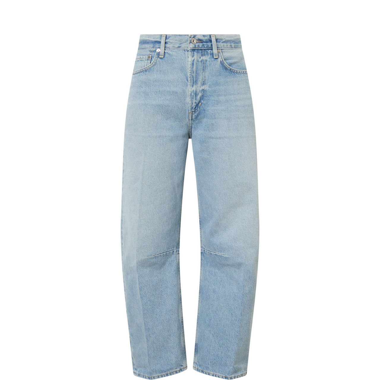 Miro Barrel-Leg Tapered Jeans