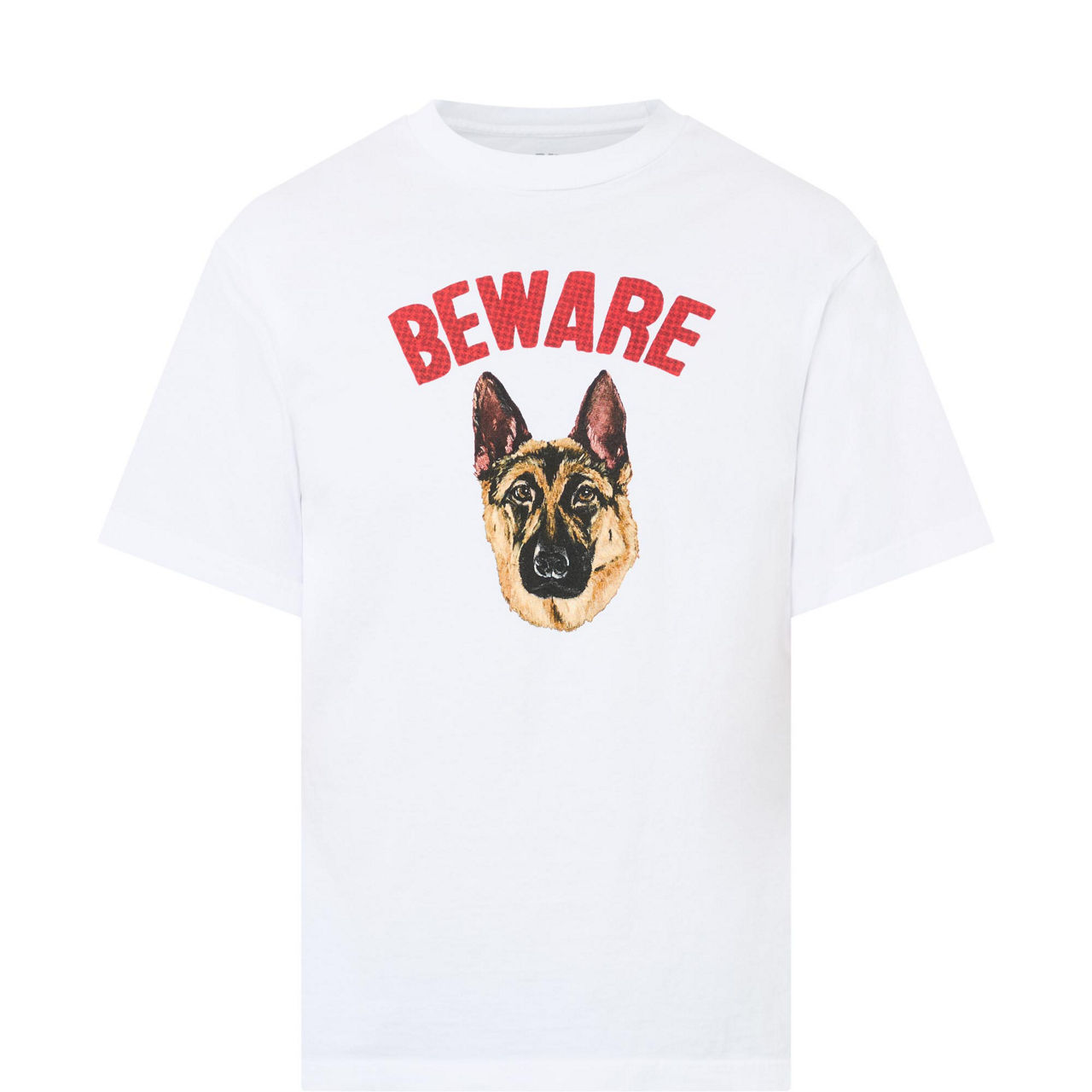 Beware Sign Logo T-Shirt