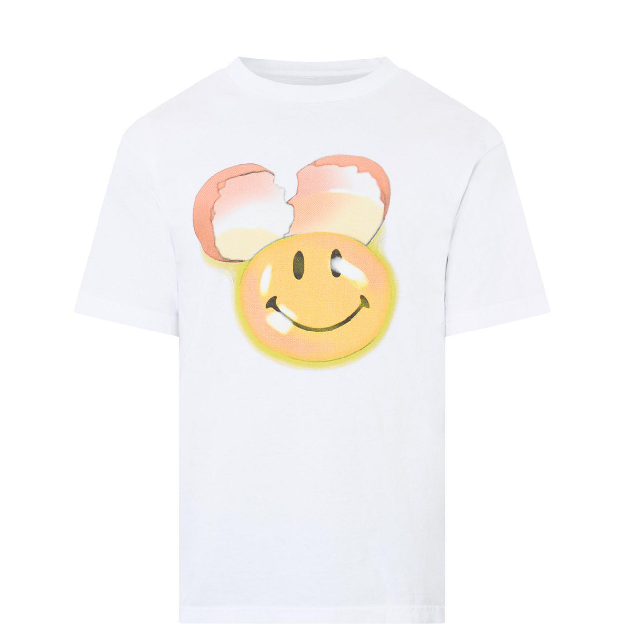 Smiley This Is Your Brain Logo T-Shirt
